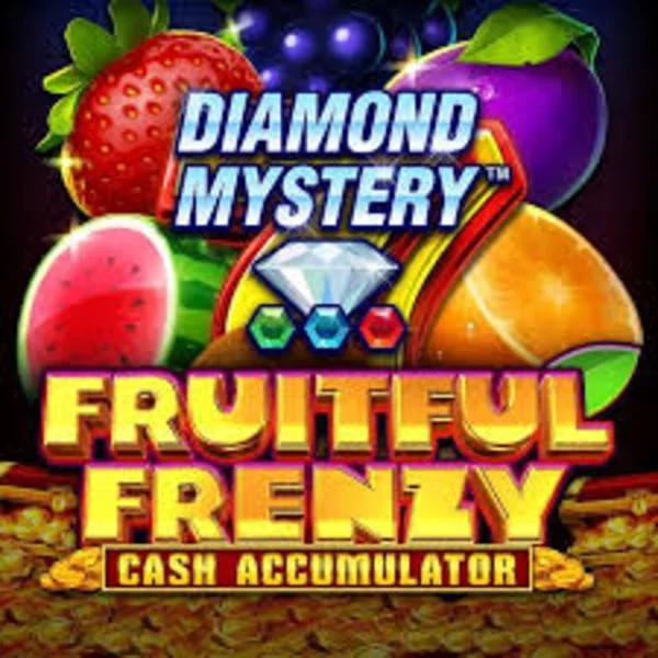 Diamond Mystery Fruitful Frenzy Cash Accumulator by Greentube, showcased at joo-casino.eu – game logo