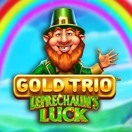 Gold Trio Leprechaun's Luck slot icon by Playtech, available at Joo