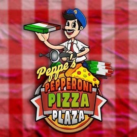 Peppe’s Pepperoni Pizza Plaza logo by Pragmatic Play Joo